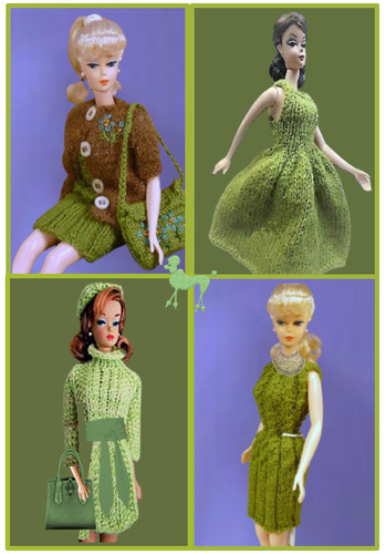 Strickanleitung barbie fashion - strickanleitung,