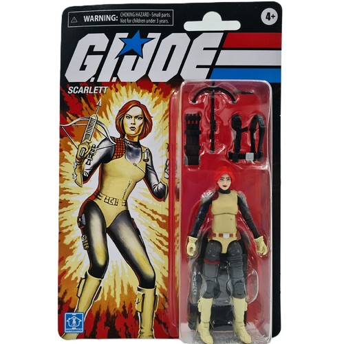 Scarlett figure joe - figure, g.i.