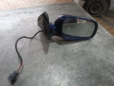 Seat Leon 1M 1M1 elektrischer Spiegel Außenspiegel rechts Blau LB5N anklappbar