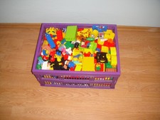 Lego Duplo Steine Figuren Fahrzeuge Schienen Tiere Platten - Sammlung ca.7,3kg