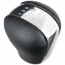 6-Gang Schaltknauf Schwarz /