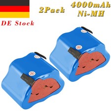 2X 6V 4000mAh Ni-MH Akku Für