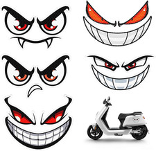 5 Stück Augen Aufkleber