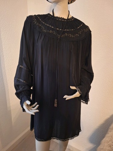 Zara kleid tunika bestickt - zara,