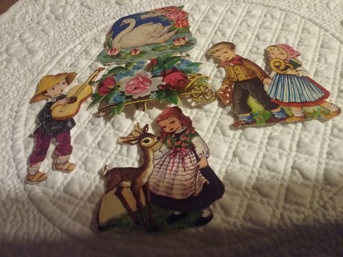 Alte oblaten glanzbilder - oblaten,