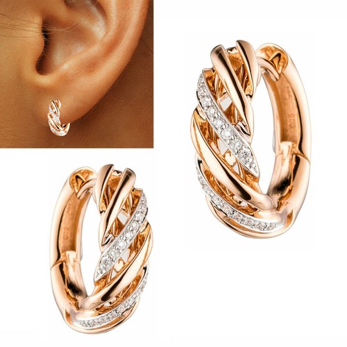 Diamanten ohrringe 585 - diamanten,