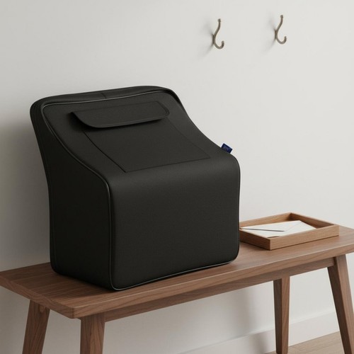 Gepolsterter akkordeonrucksack - gepolsterter,