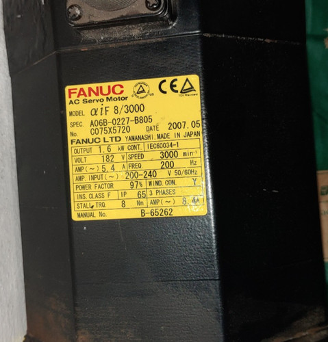 Fanuc servomotor - fanuc, ac