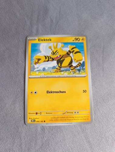 Pokémon karte elektek - karte,