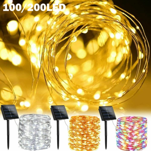Led solar lichterkette - led,