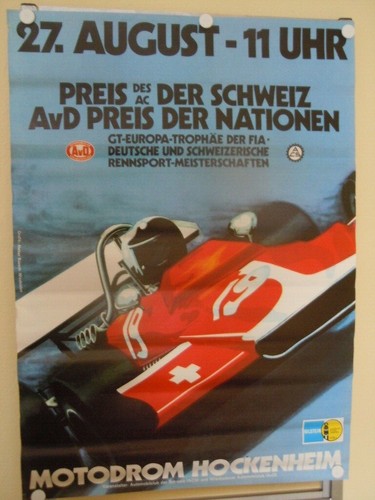 Original hockenheim ring renn - original,