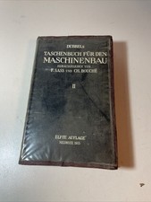 Taschenbuch Für Den Maschinenbau Elfte Auflage Springer Verlag Dubbels