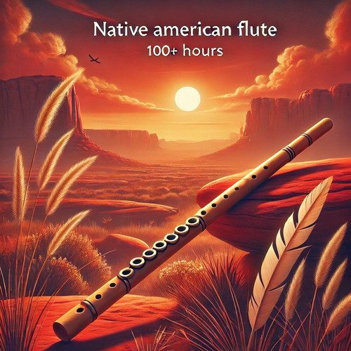 Native american indian - indian, flute