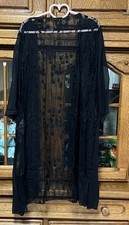 Schöne Spitzen Dünne Jacke Schwarz oder Orange Gr.6XL 