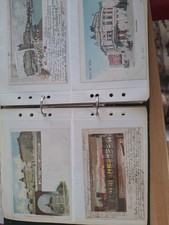 Album mit 130 alten Postkarten Stadt Wien