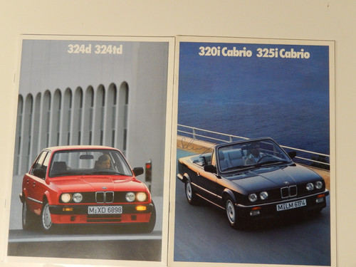 Bmw prospekt baureihe - prospekt, e30