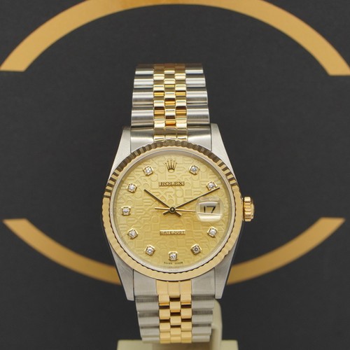 Rolex datejust ref - 36, s/g