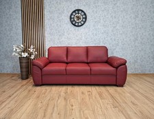 Oxford Ledersofa – Bequeme Couch aus Hochwertigem Echtleder – Klassisches Design