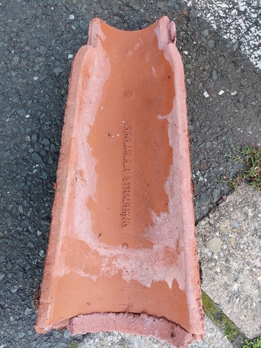 Firstziegel ton dachziegel - firstziegel,
