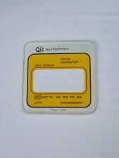 DDR RUHLA  ZIFFERNBLATT