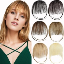 Clip in Pony Bangs Echthaar