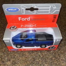 Welly Nex 2015 FORD F-150 REGULAR CAB PickUp Modellauto ca. 12 cm blau metallic