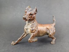 Wiener Bronze Hund Antik um