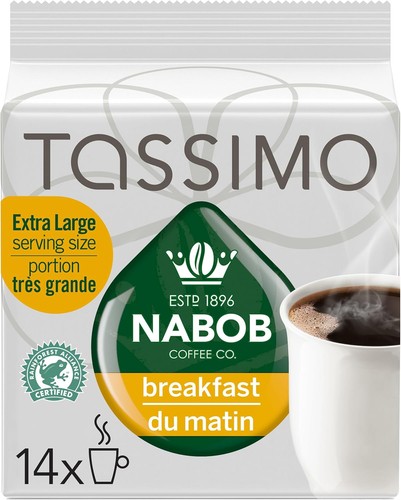 Tassimo nabob breakfast blend - nabob,