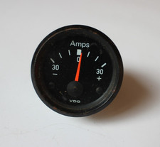 VDO Instrument Amps Auto Oldtimer - Amperemeter  von 07/1972 - VW Käfer VINTAGE