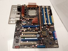 ASUS P5N32-E SLI PLUS DDR2 ATX Core 2 Duo 2,40 GHz Mainboard mit I/O Shield