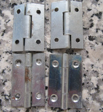 4 Scharniere Eisen, alt