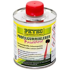 Petec Profilgummikleber 350 ml Pinseldose Gummikleber Klebstoff 93835 Kleber