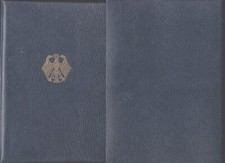 BRD Ministerjahrbuch blau mit Schuber Auswahl aus 1990 bis 2000