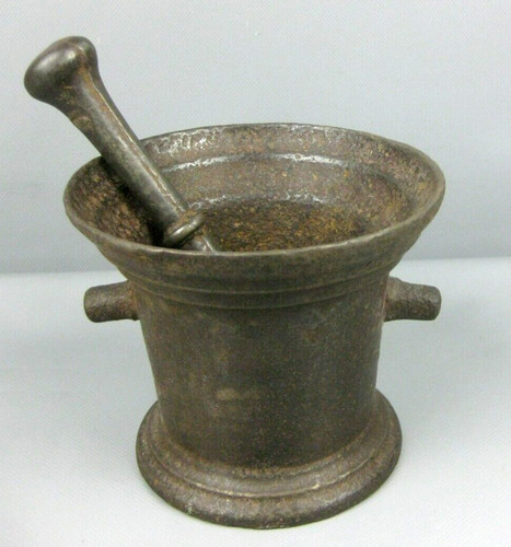 Schwerer mörser mit stößel - schwerer,