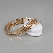 4- reihiges Armband in 750/18k
