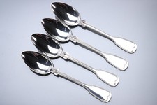 243g Augsburger Faden 800er Silberlöffel Menülöffel antikes echtes Silberbesteck