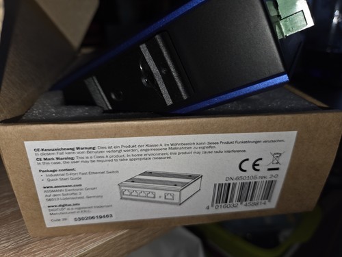 Digitus industrial port fast - digitus, 5-port