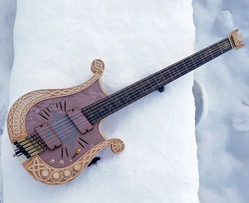 Custom gitarre dark art - dark,