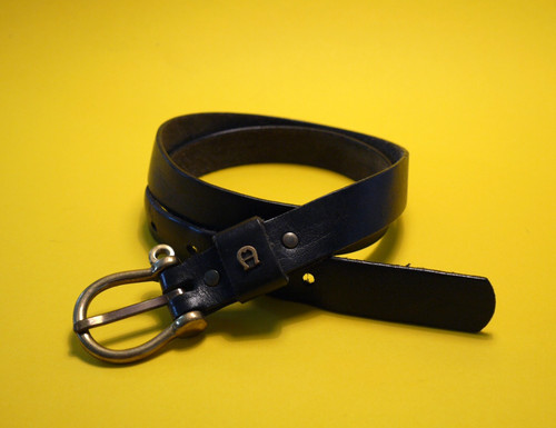 Vintage aigner ledergürtel - vintage,