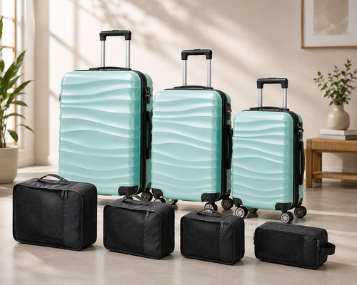 Dms reisekofferset 7tlg - reisekofferset,