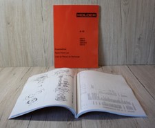 Holder A 18 Ersatzteilliste