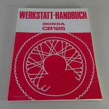 Werkstatthandbuch / Reparaturanleitung Honda CB 125 Twin Zweizylinder Stand 1974