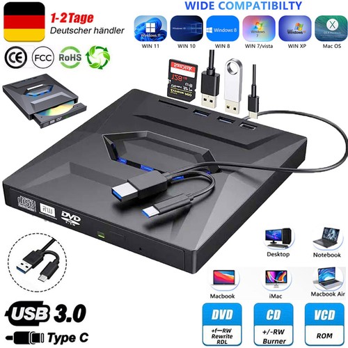 Externes dvd laufwerk - externes, cd/dvd