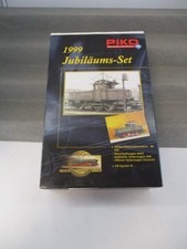PIKO Spur H0 58103 Jubiläums-Set 1999 mit Altbau E-Lok BR E 63 DC Analog in OVP