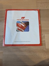 Prospekt DDR Interflug IL62 TU134 IL18 Fluggesellschaft Nachlass Flyer Flugzeug