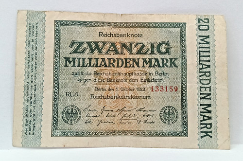 Milliarden mark 1923 - 20,