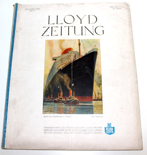 Norddeutscher lloyd zeitung - norddeutscher,
