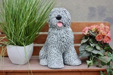 Frostfeste Steinfigur Bobtail
