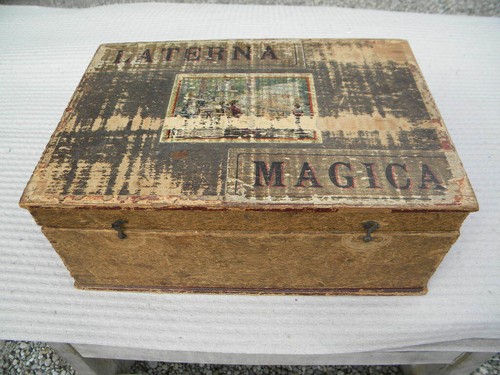 C1908 carette laterna magica - c1908,