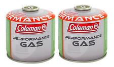 2x Coleman C300 Performance 240g Gaskartusche Schraubgaskartusche 7/16"